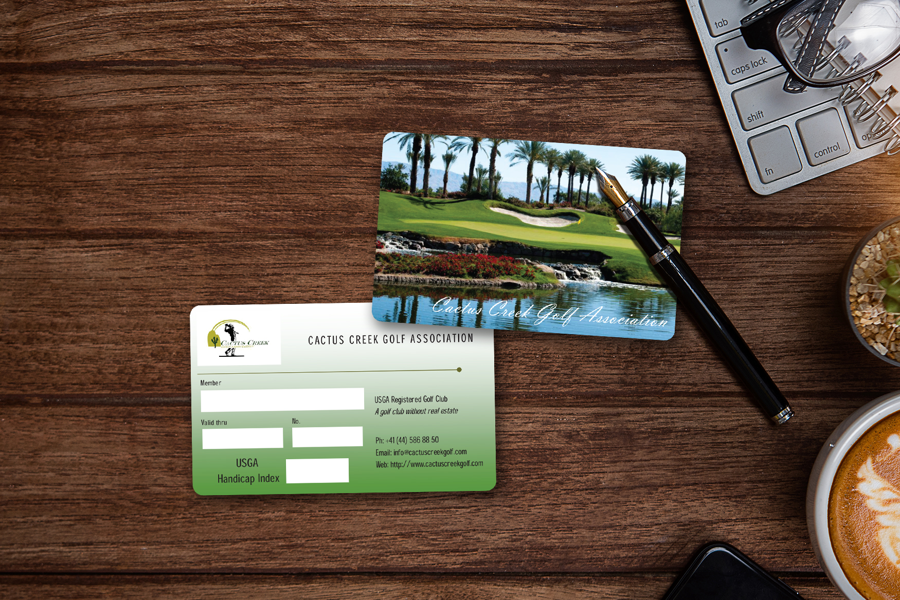 Cactus Creek Golf Association Membership Cards