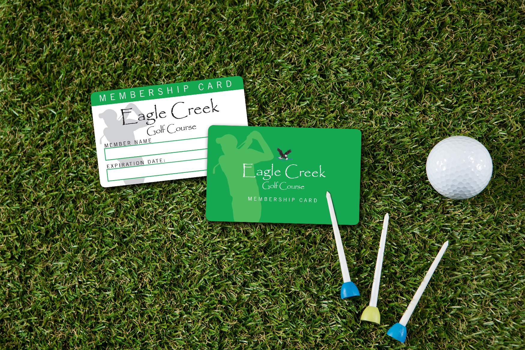 Eagle Creek Golf Course Membership Cards