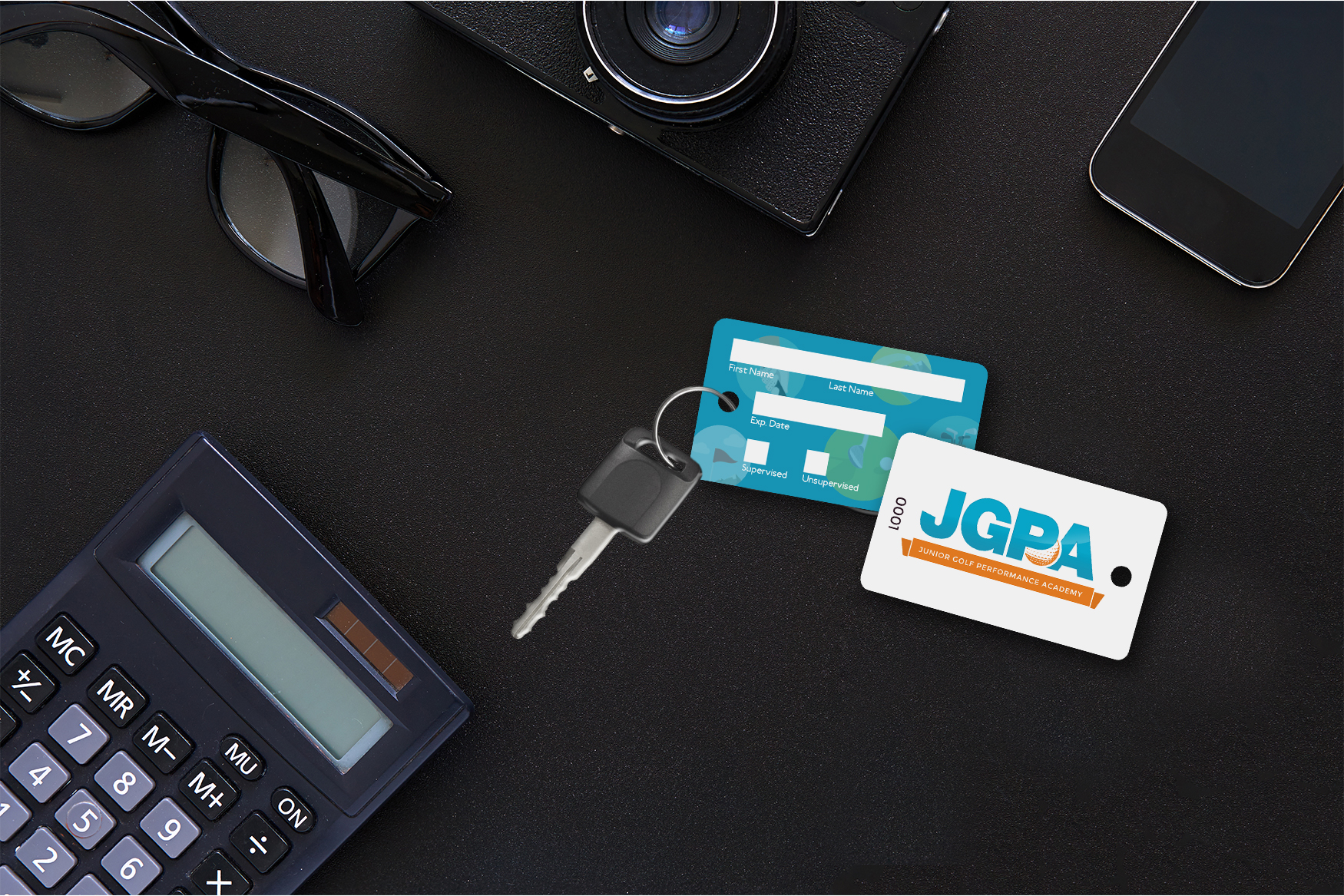 Junior Golf Performance Academy Membership Key Tags