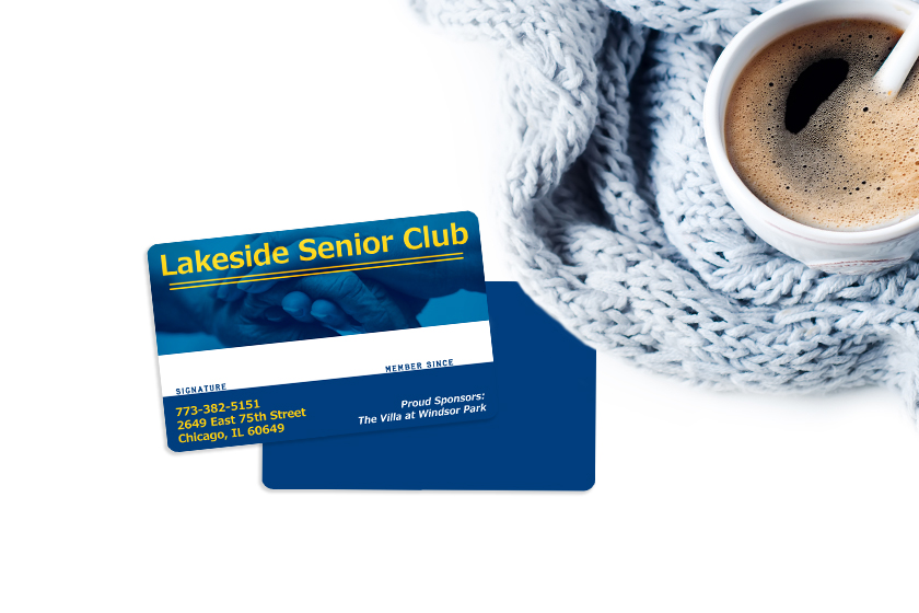 Lakeside Senior Club Membership Cards