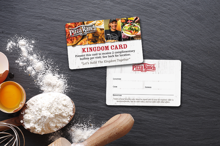 Pizza Ranch Kingdom Cards