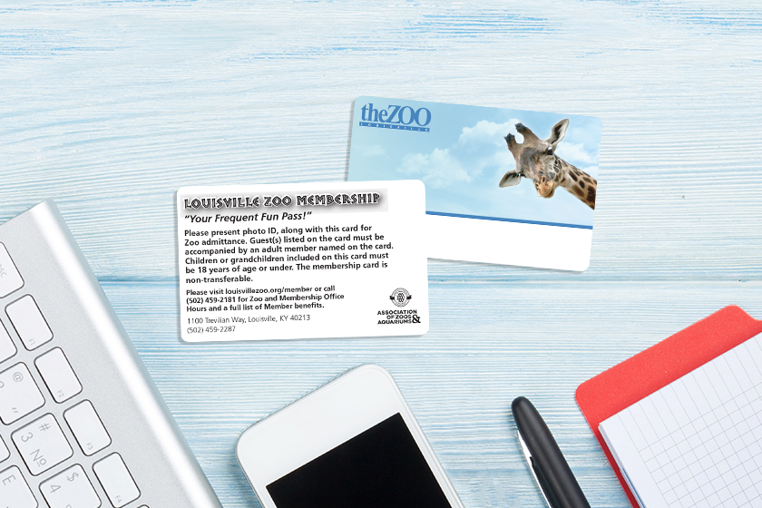 Louisville Zoo Membership Cards