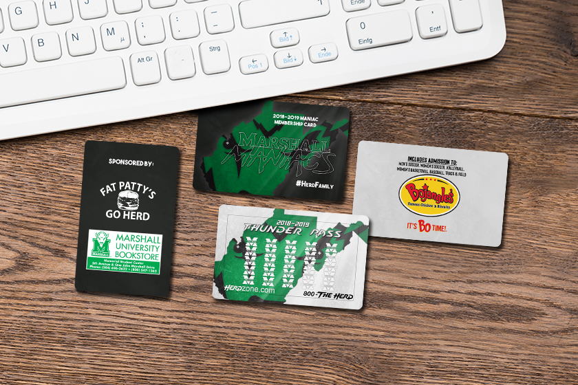 Marshall University Athletics Membership Cards