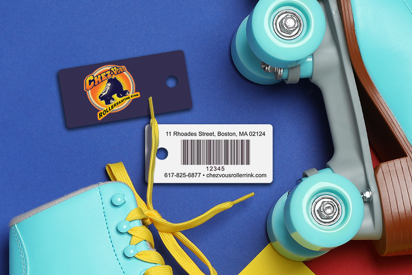 Chez-Vous Roller Rink Key Tags