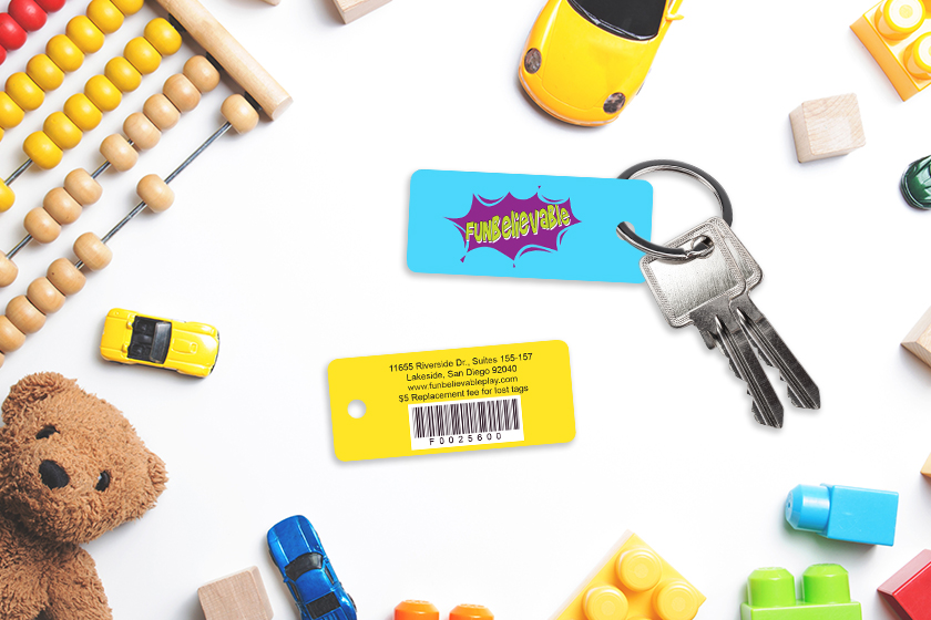 Funbelievable Membership Key Tags