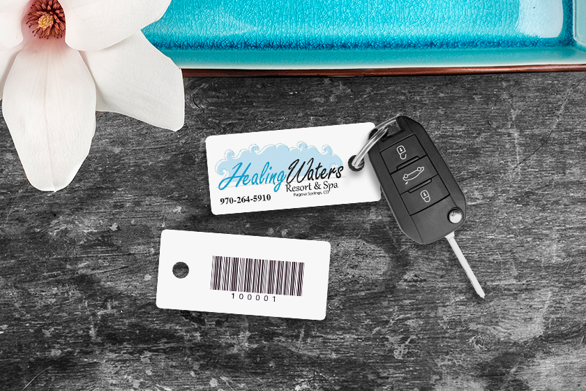 Healing Waters Resort & Spa Key Tags