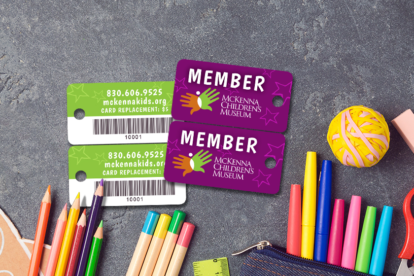 McKenna Children's Museum Member Key Tags