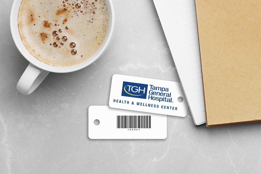Tampa General Hospital Membership Key Tags
