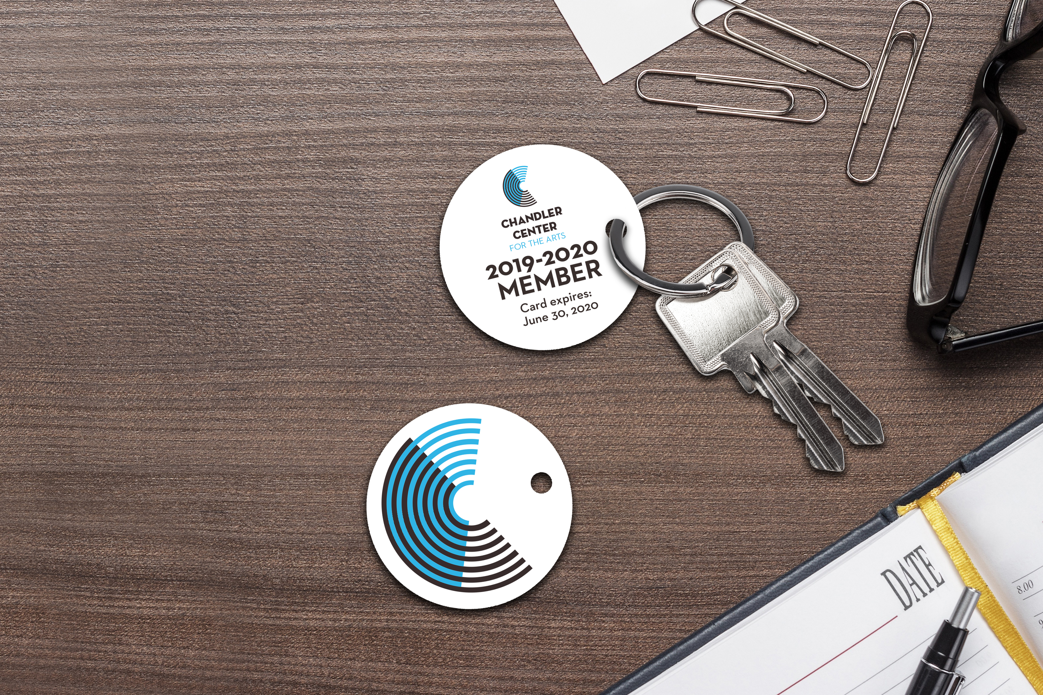 Chandler Center For the Arts Member Key Tags