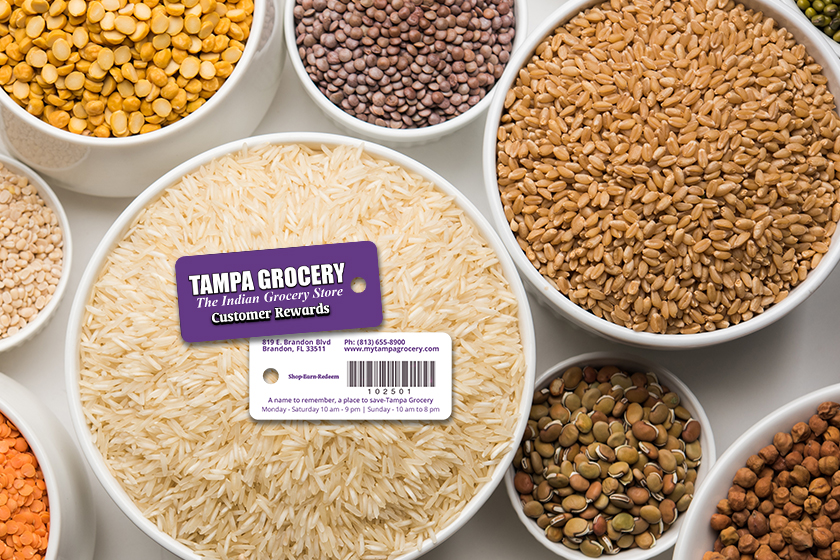 Tampa Grocery Customer Rewards Key Tags