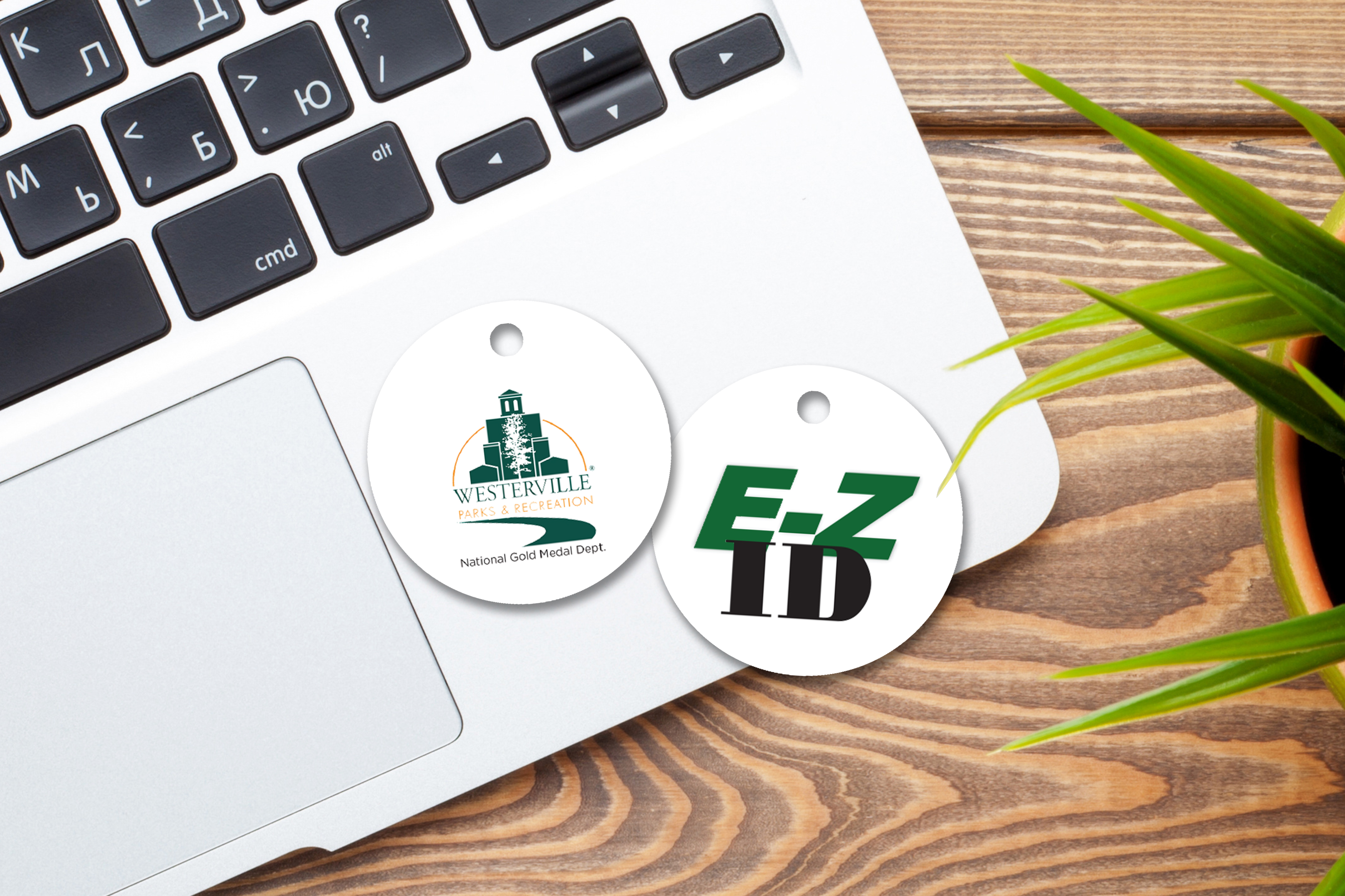 Westerville Parks & Recreation Key Tags