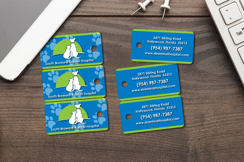 South Broward Animal Hospital Key Tags
