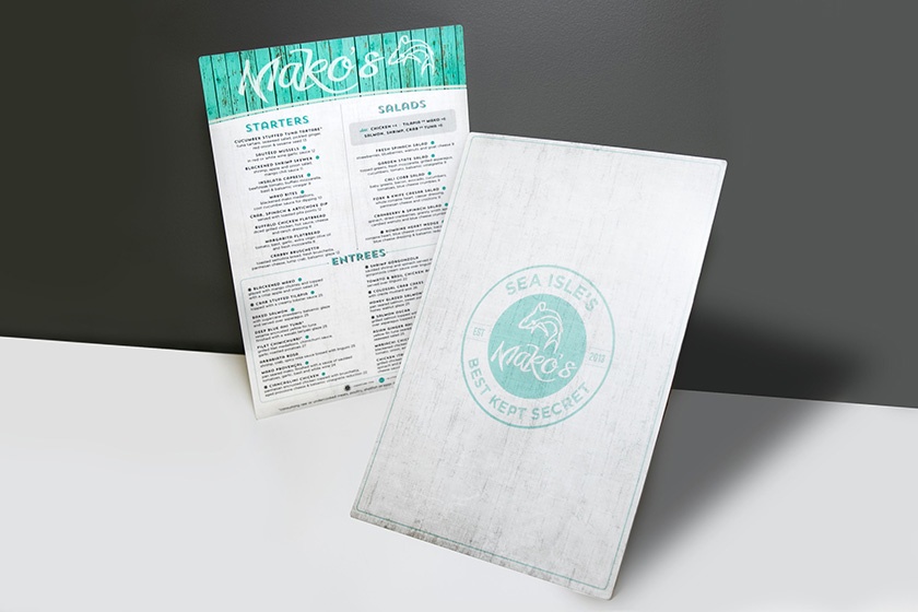 Mako's American Grille Menu