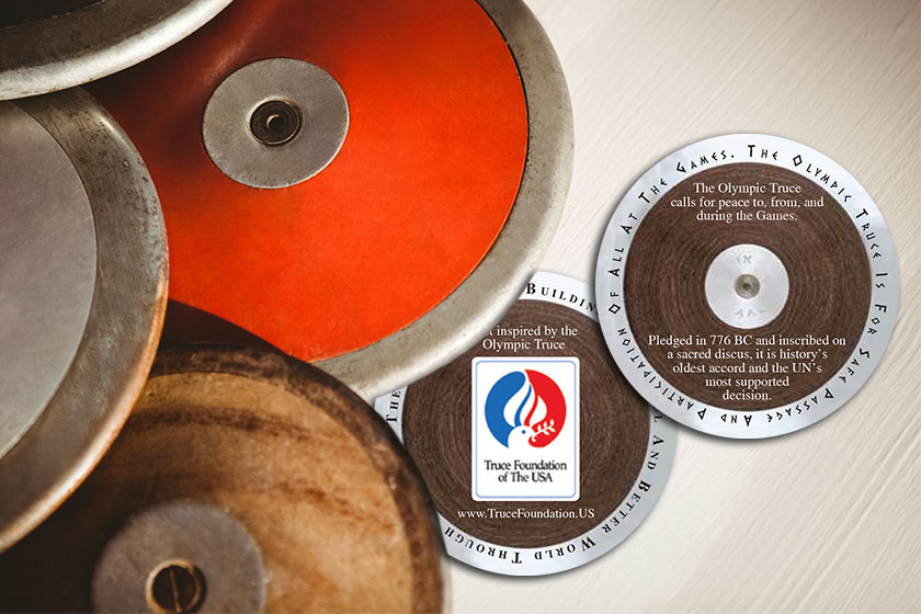 Truce Foundation Discus Promotional Cards