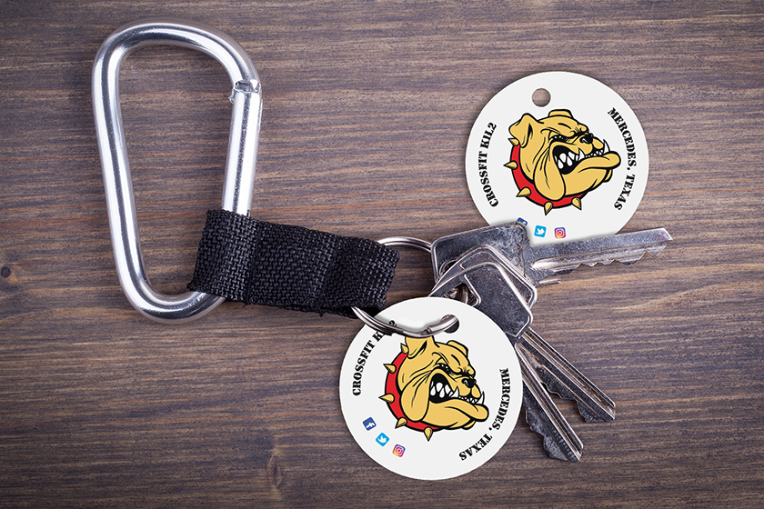CrossFit KIL2 Membership Key Tags