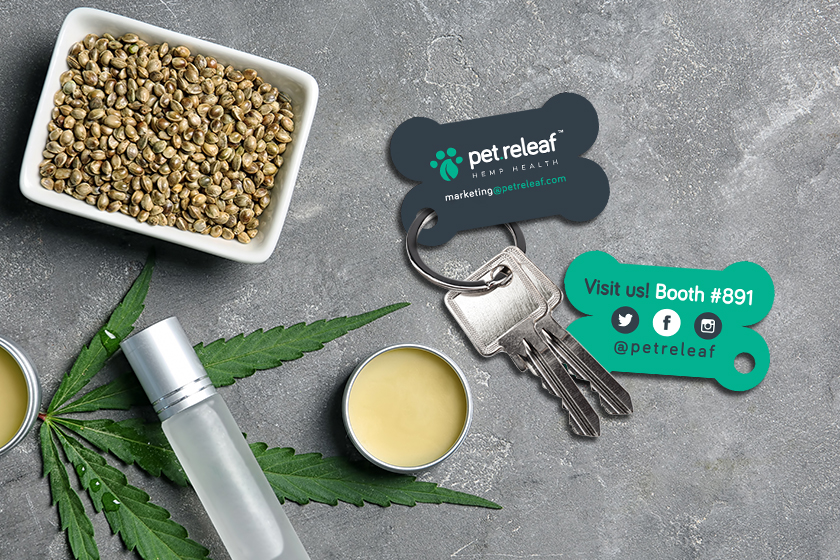 Pet Releaf Hemp Health Key Tags