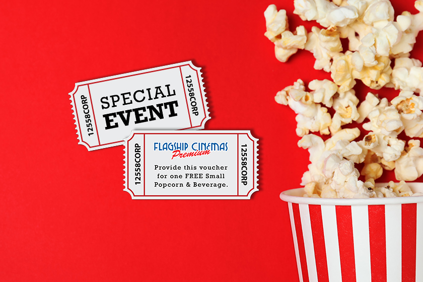Flagship Cinemas Special Event Promo Cards