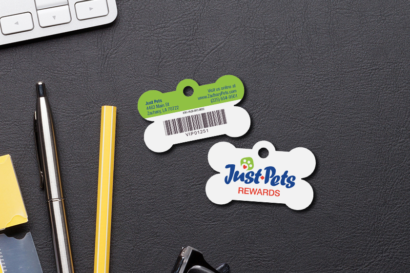 Just Pets Rewards Key Tags