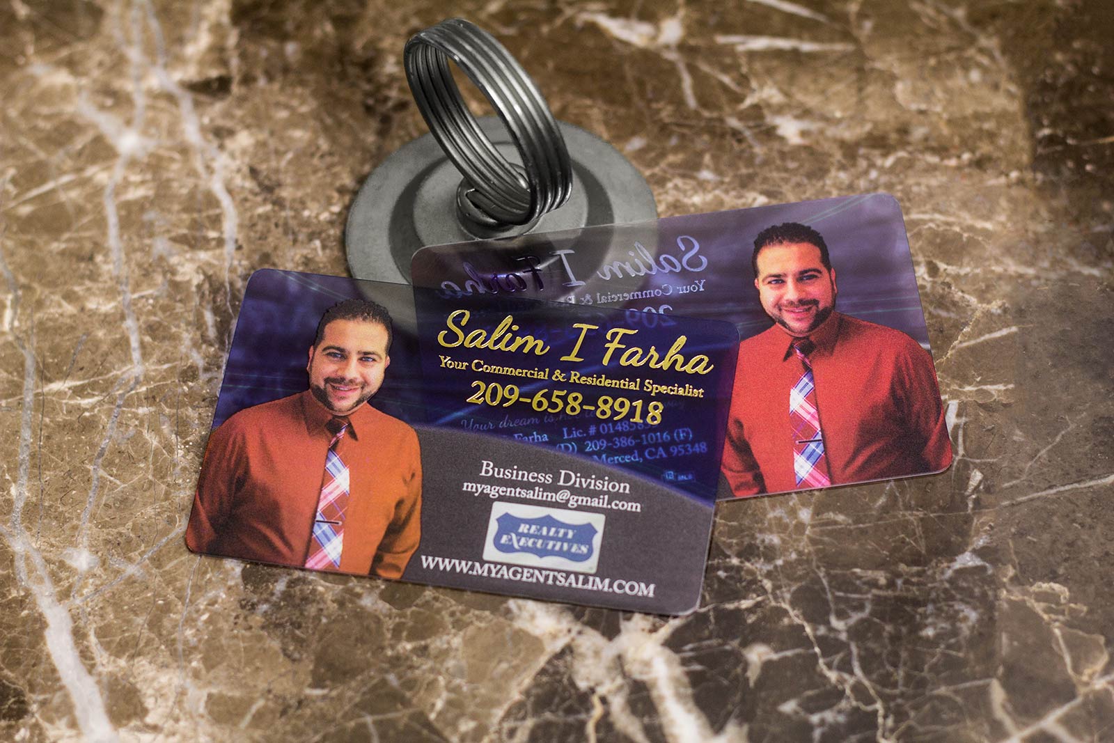 Salim I Farha Realty Executives Realty Business Cards