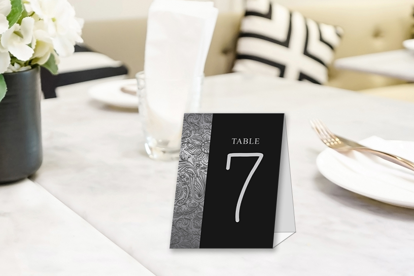 Restaurant Table Number