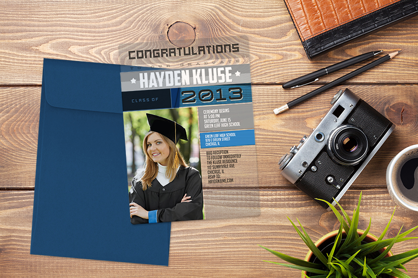 Hayden Kluse Photo Graduation Announcements