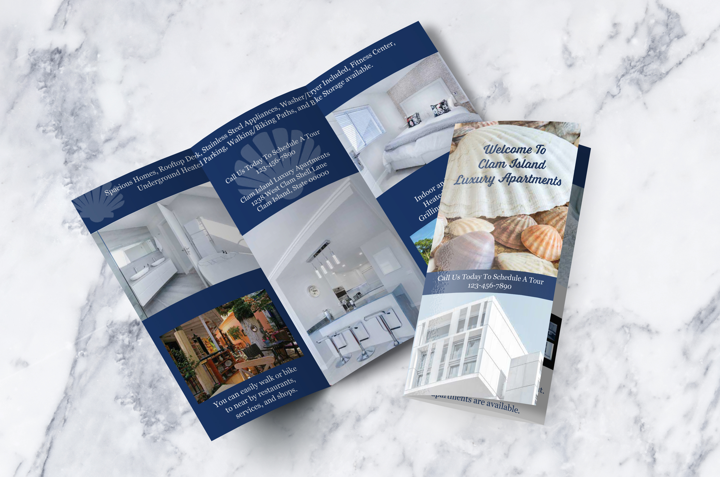 Clam Island Luxury Apartments Brochure