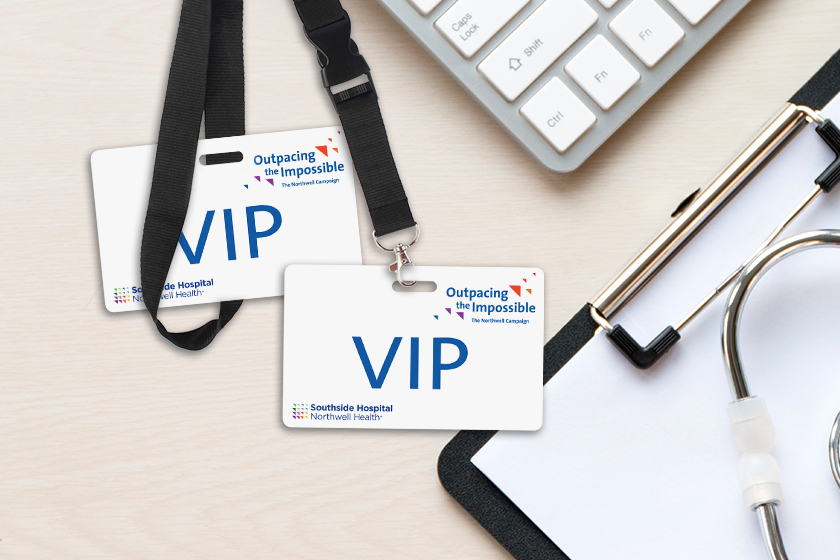 Southside Hospital Northwell Health VIP Badges