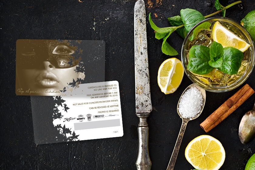 Maracas Night Club VIP Cards