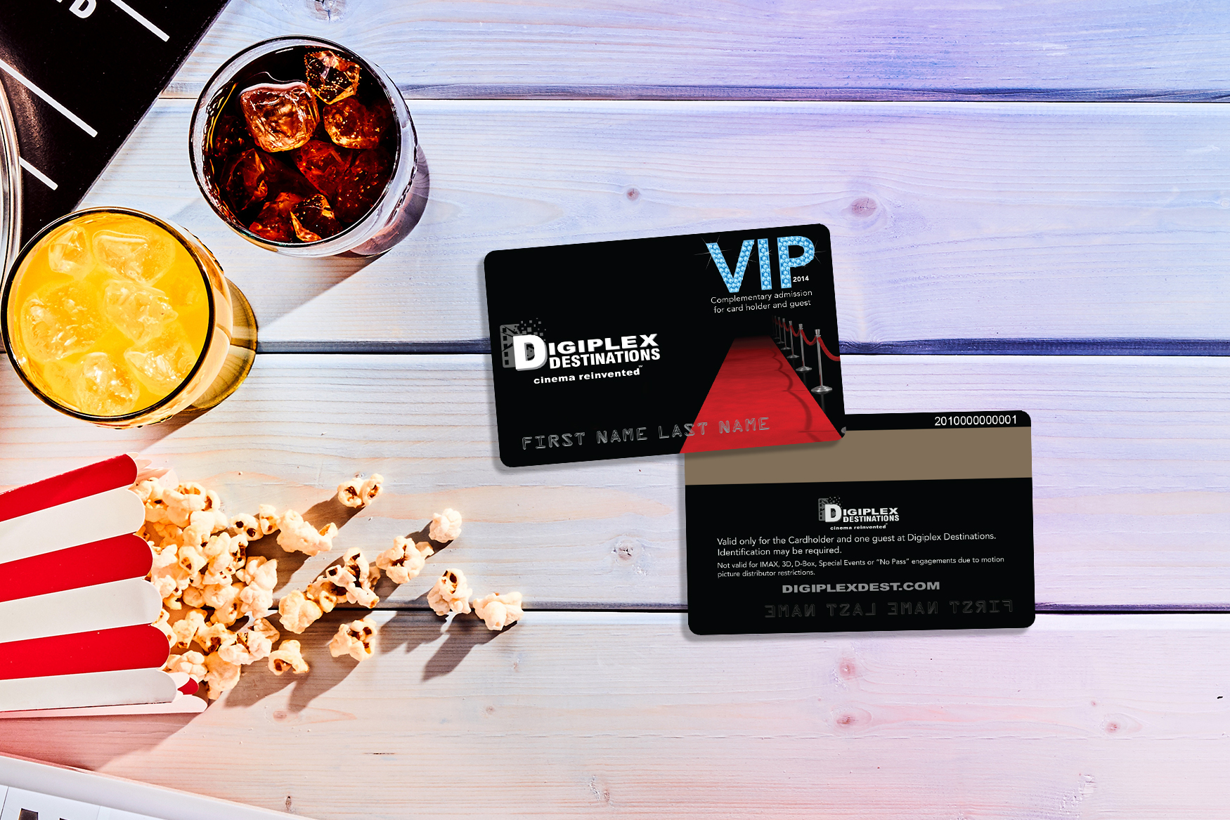 Digiplex Destinations Cinema VIP Cards