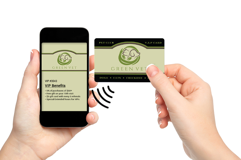 Green Vet VIP Cards