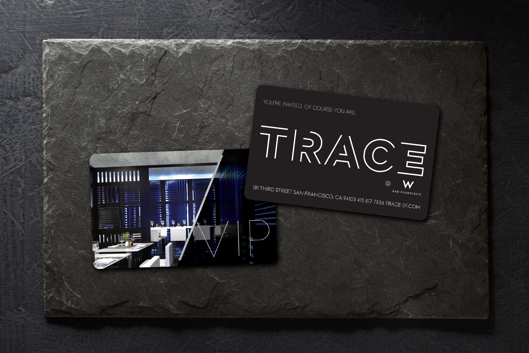 Trace at The W Hotel VIP Card