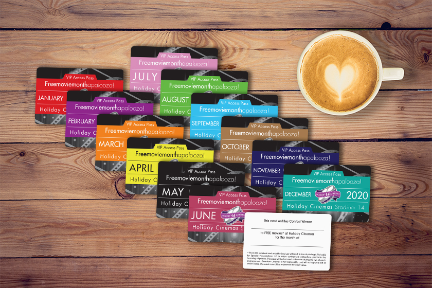 Holiday 14 Cinemas VIP Cards