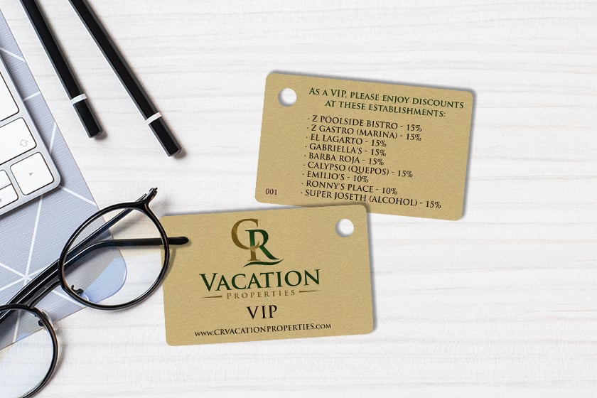 CR Vacation Properties VIP Cards