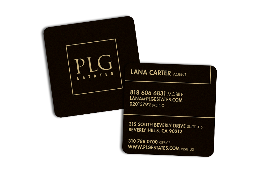 Square Business Cards | Plastic Printers