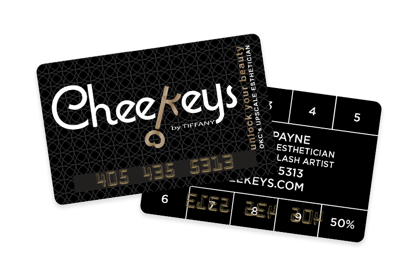 Spa Loyalty Card and Punch Card