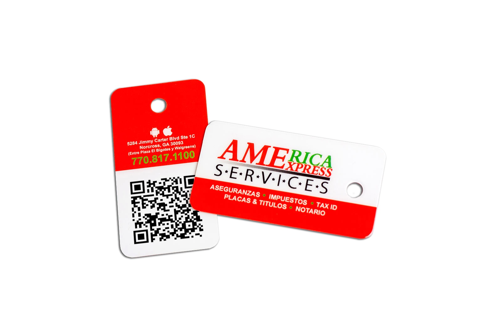 America Xpress Services Key Tag