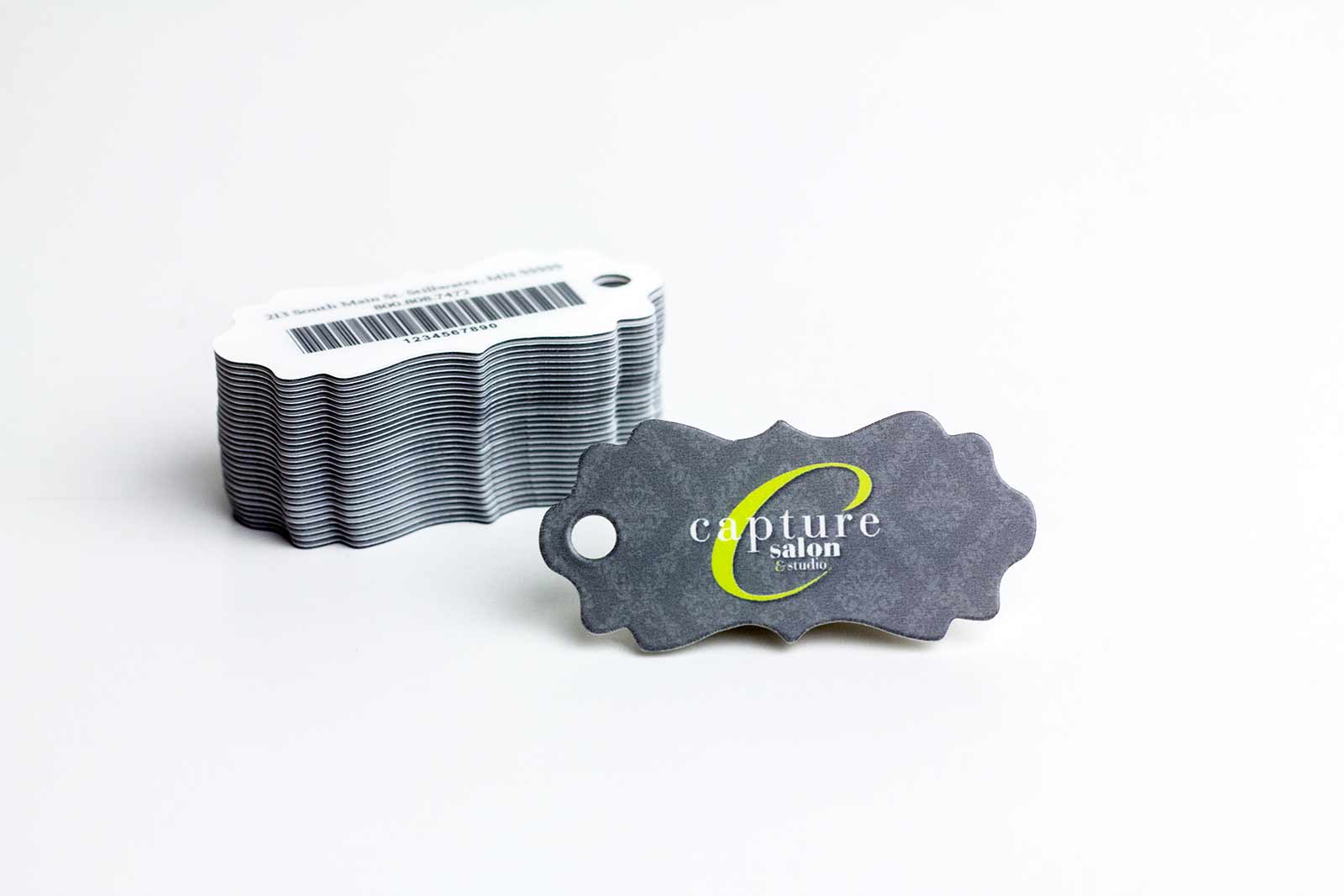 Capture Salon Key Tags
