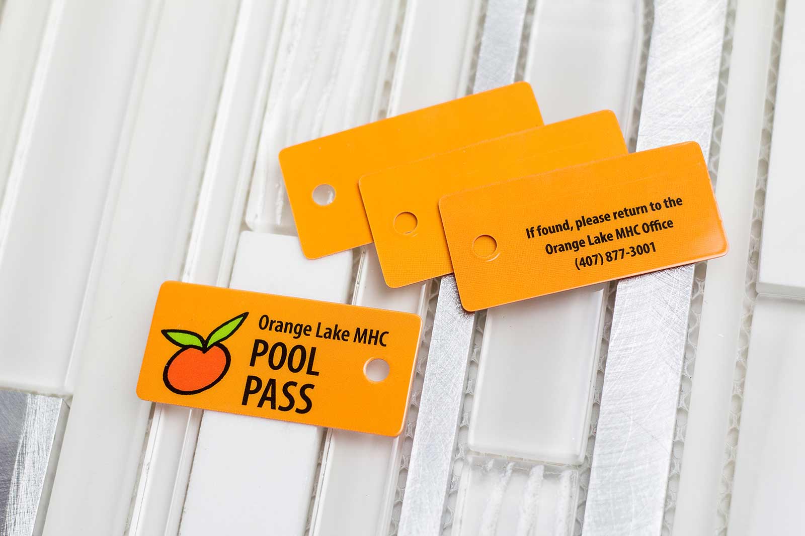 Orange Lake MHC Key Tags