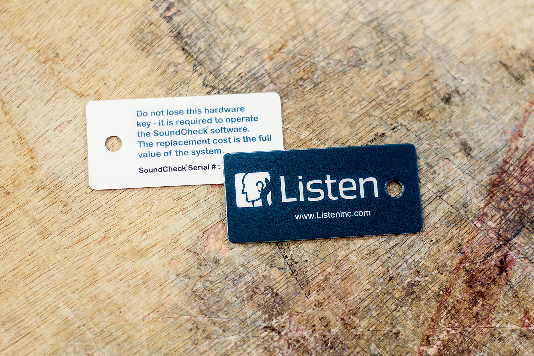 Listen Inc Software Key Tag
