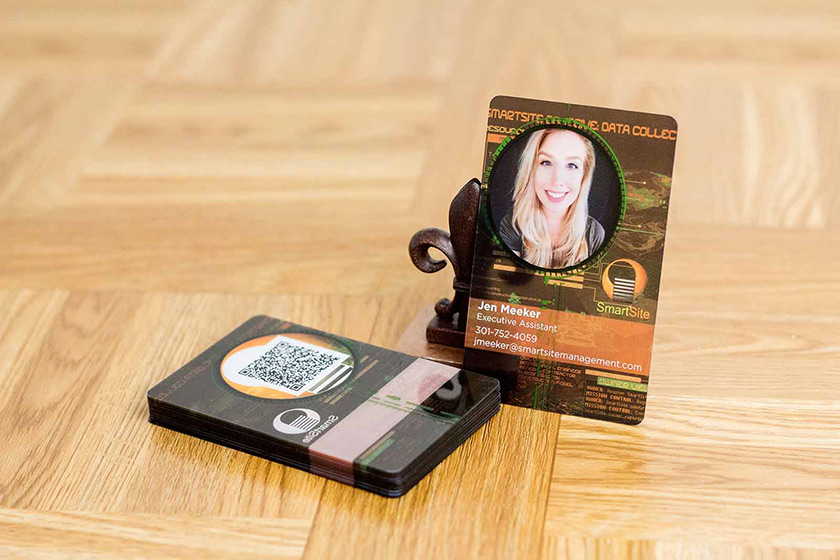 QR Code Business Card - With Image
