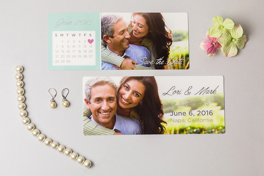 Save The Dates With Calendar