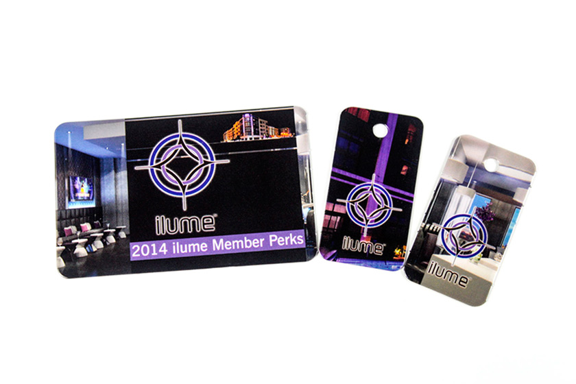 Card Plus Two Key Tags