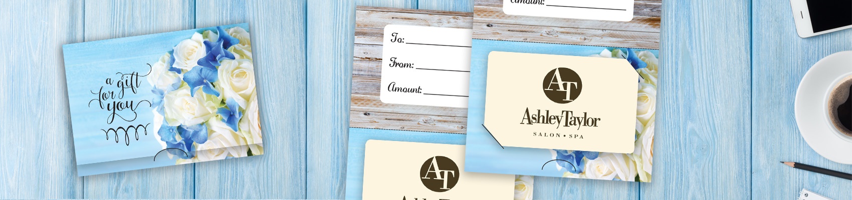 Gift Cards with Matching Writeable Backers