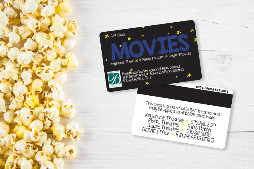 Bradford County Regional Arts Council Gift Card