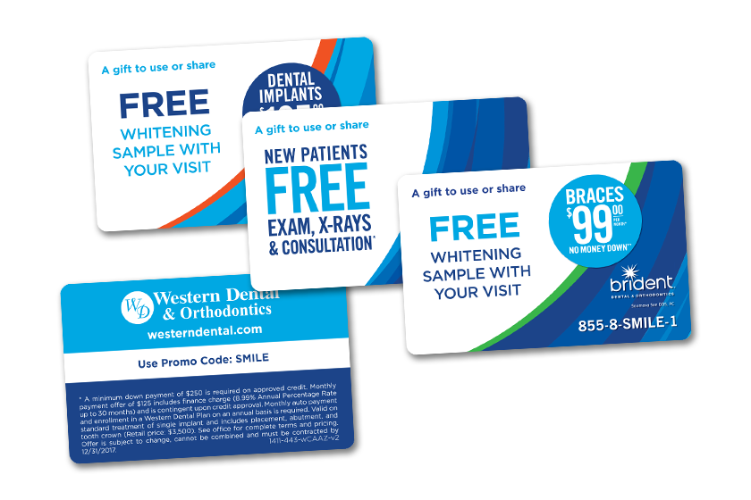 Discount Card Printing for your Dental Office