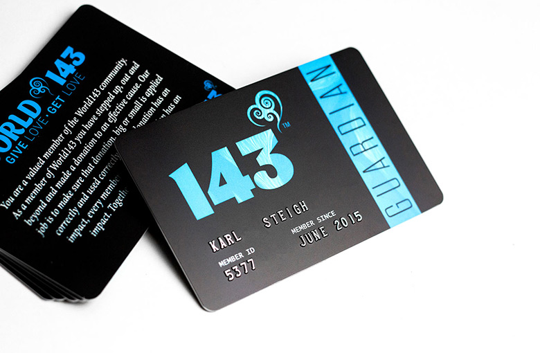 Embossed Loyalty Cards