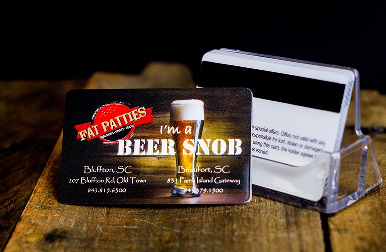 Restaurant Beer Club Membership Card