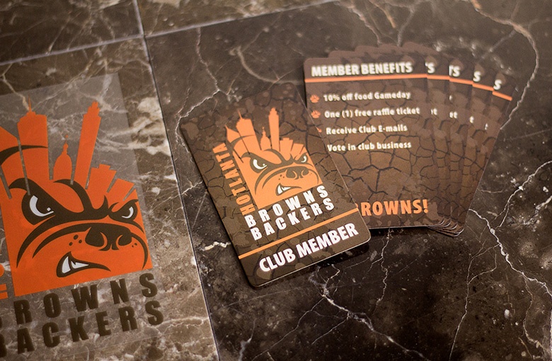 Sports Club Membership Card