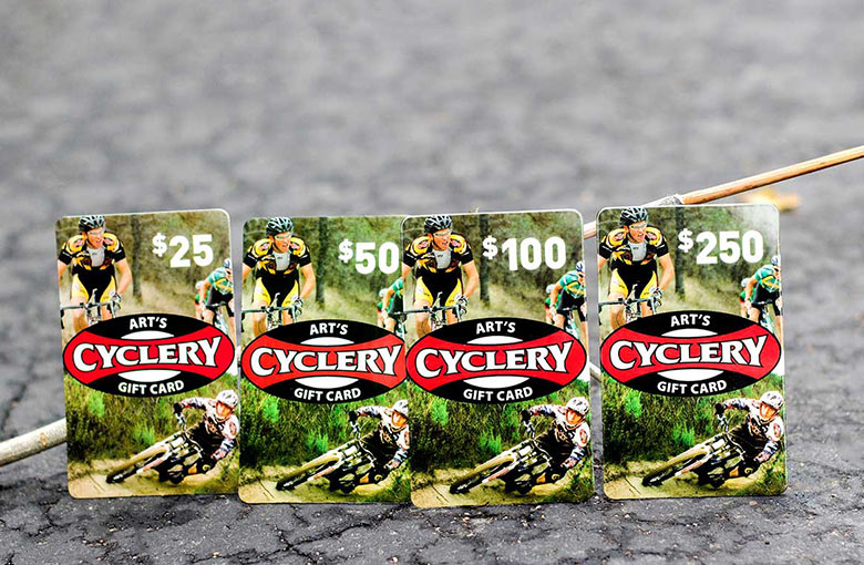 Art's Cyclery Gift Cards