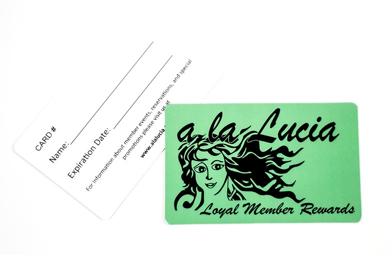 Writable Loyal Member Rewards Card